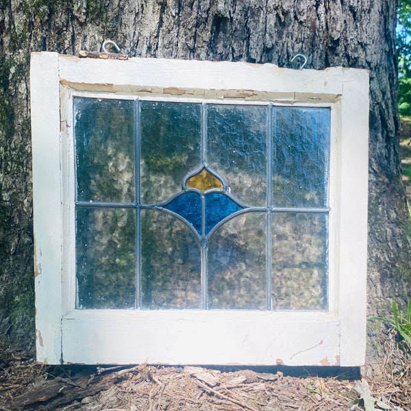 Old Antique Stained Glass Windows Etsy