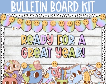 Back to School Bulletin Board Decor, Rainbow Classroom Decor, Open House Decor, Classroom Decor Welcome Back to School, Classroom Door Decor