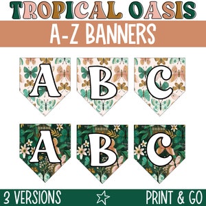 Pinnwand-Buchstaben, Klassenzimmer-Banner, Banner für Klassenzimmer, Pinnwand-Dekor, Wimpelkette für Klassenzimmer, druckbares Klassenzimmer-Dekor