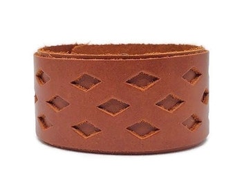 Leather Cuff Bracelet, Brown Handmade Cuff, Mens Bracelet, Womens Bracelet, Leather Jewelry Accessories, Soft Leather Cuff, Free Shipping