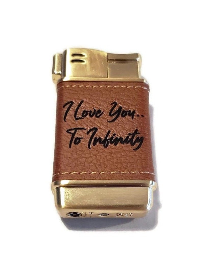 Custom Engraved Leather Lighter Custom Cigar Lighter Custom Etsy