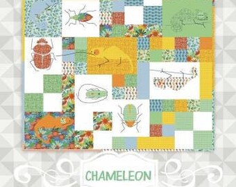 Chameleon Quilt Pattern MAMP159 From From Meags and Me