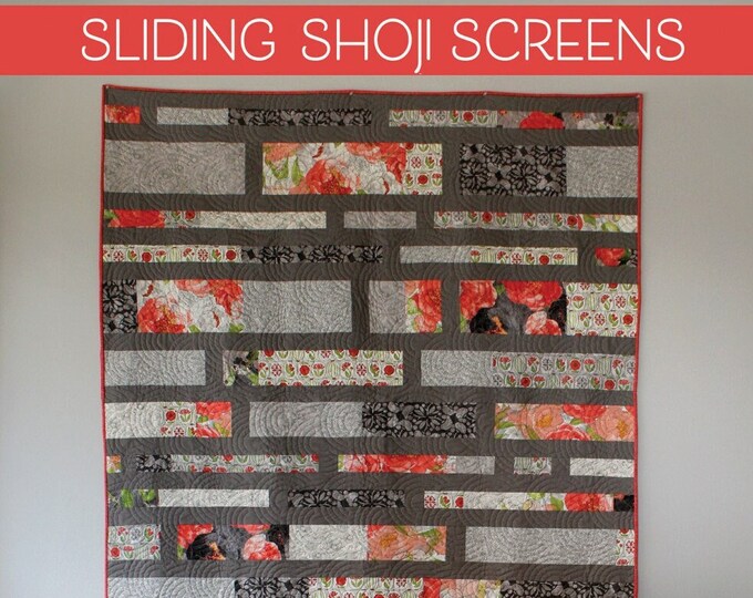 Sliding Shoji Screens Quilt Pattern RPQPSSS103 From Robin Pickens Inc ...