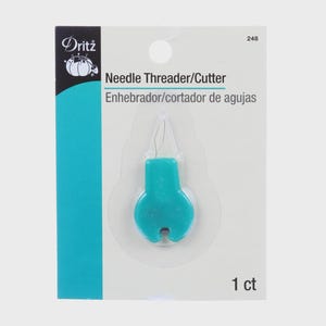 Needle Threader with Cutter 248 From Dritz