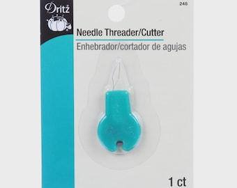 Needle Threader with Cutter 248 From Dritz