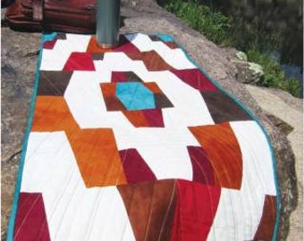 Medora Table Runner Pattern CLPJBL001 From Cut Loose Press