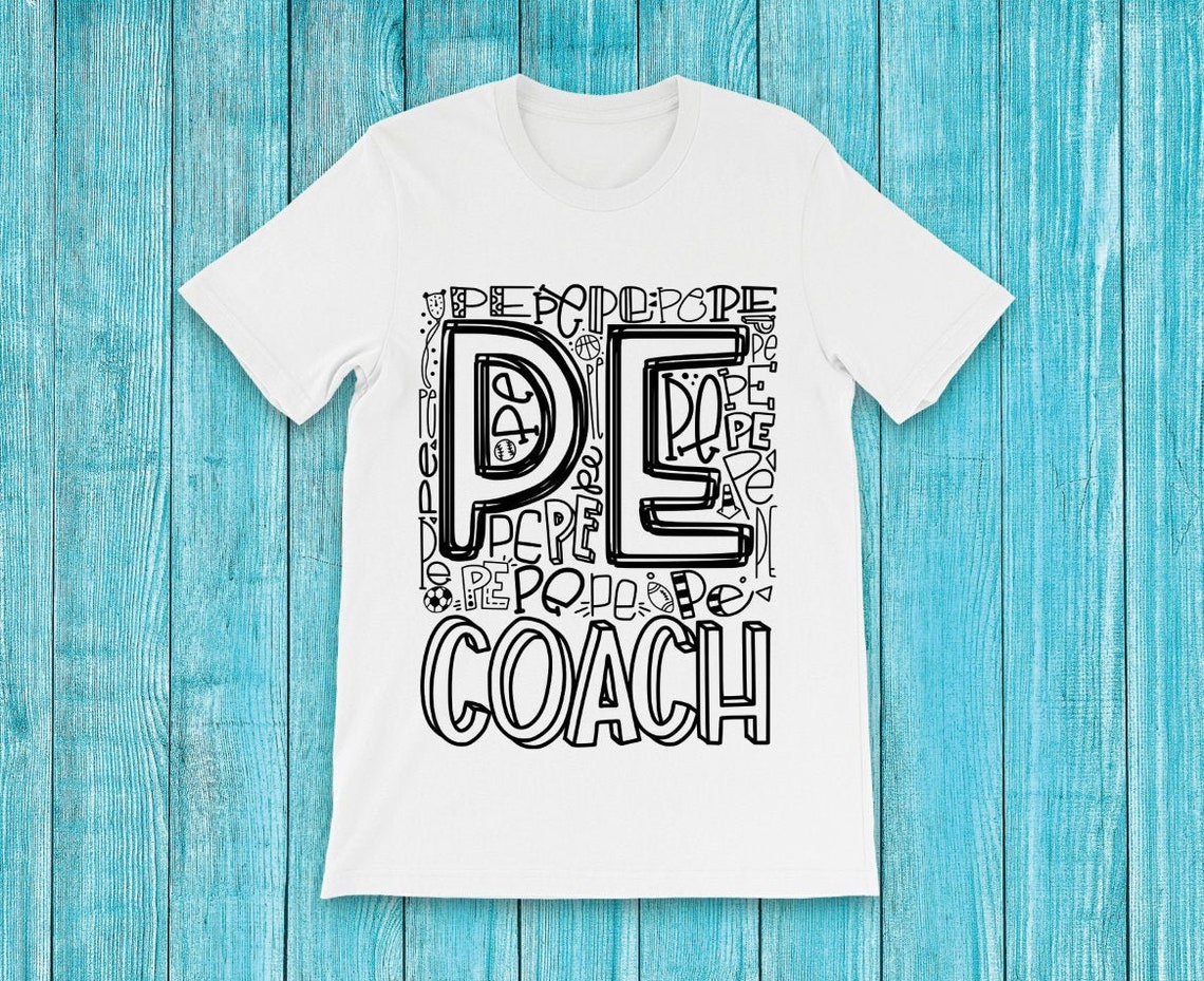 PE Coach Shirt Etsy