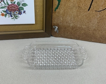 Vintage Glass Rectangular Dish Tablescape Decor- SEE DETAILS
