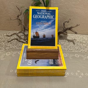 1992 National Geographic Magazine - Etsy