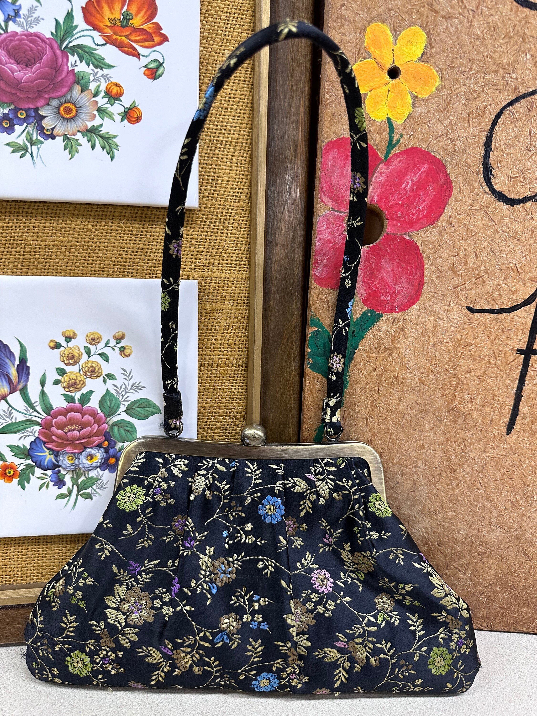 GUCCI X KEN SCOTT New Shangai Calfskin Jardin D'Avril Floral