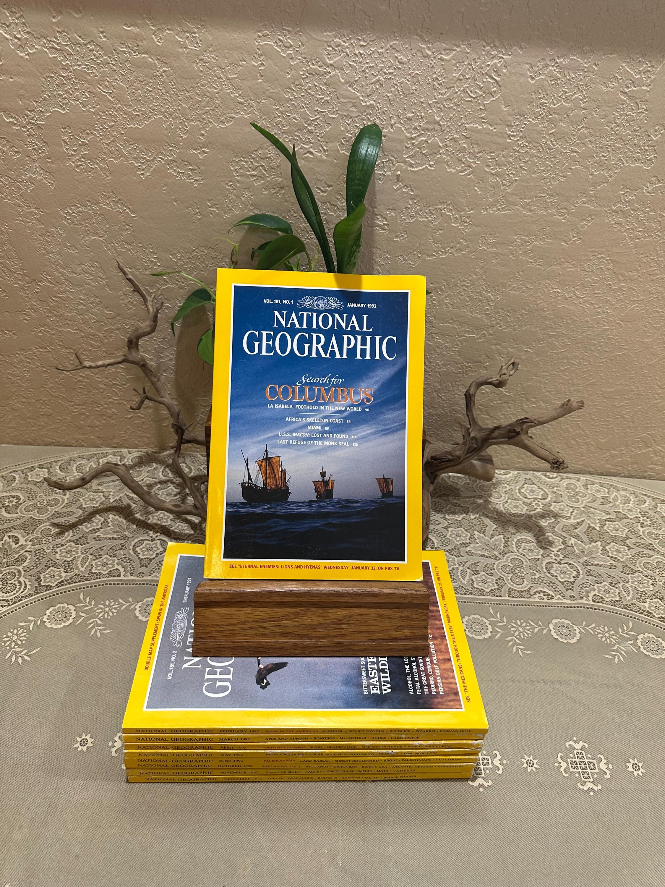 1992 National Geographic Magazine - Etsy