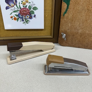 Vintage Staplers Office Supplies Retro Office Decor USA Japan Bostich Your Choice