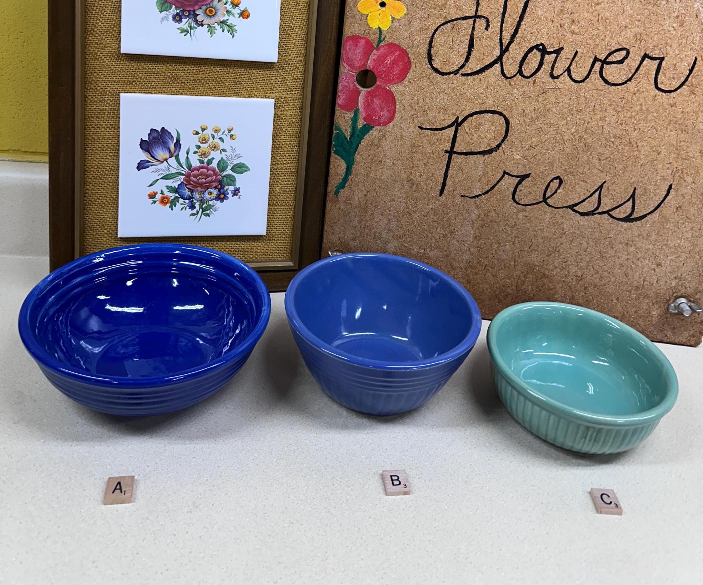 キッチン・食器 BAUER POTTERY Pasta Bowl French Blue