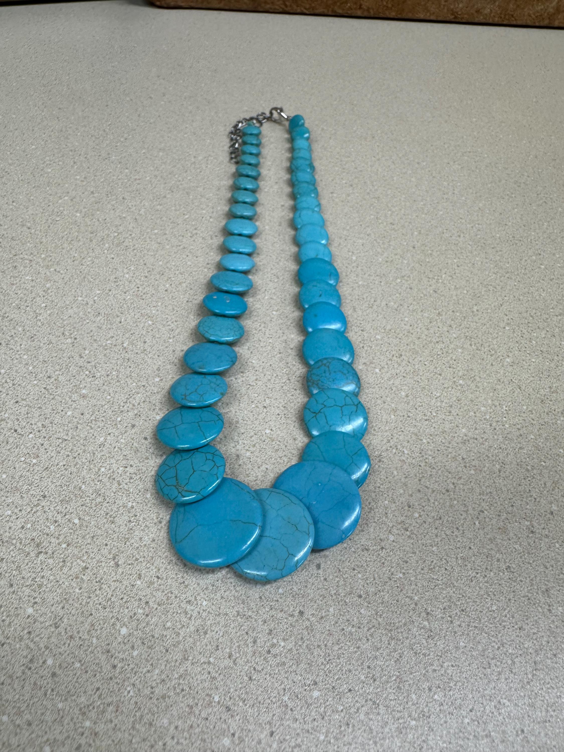 Vintage Turquoise Stone Necklace Various Stones Your Choice - Etsy