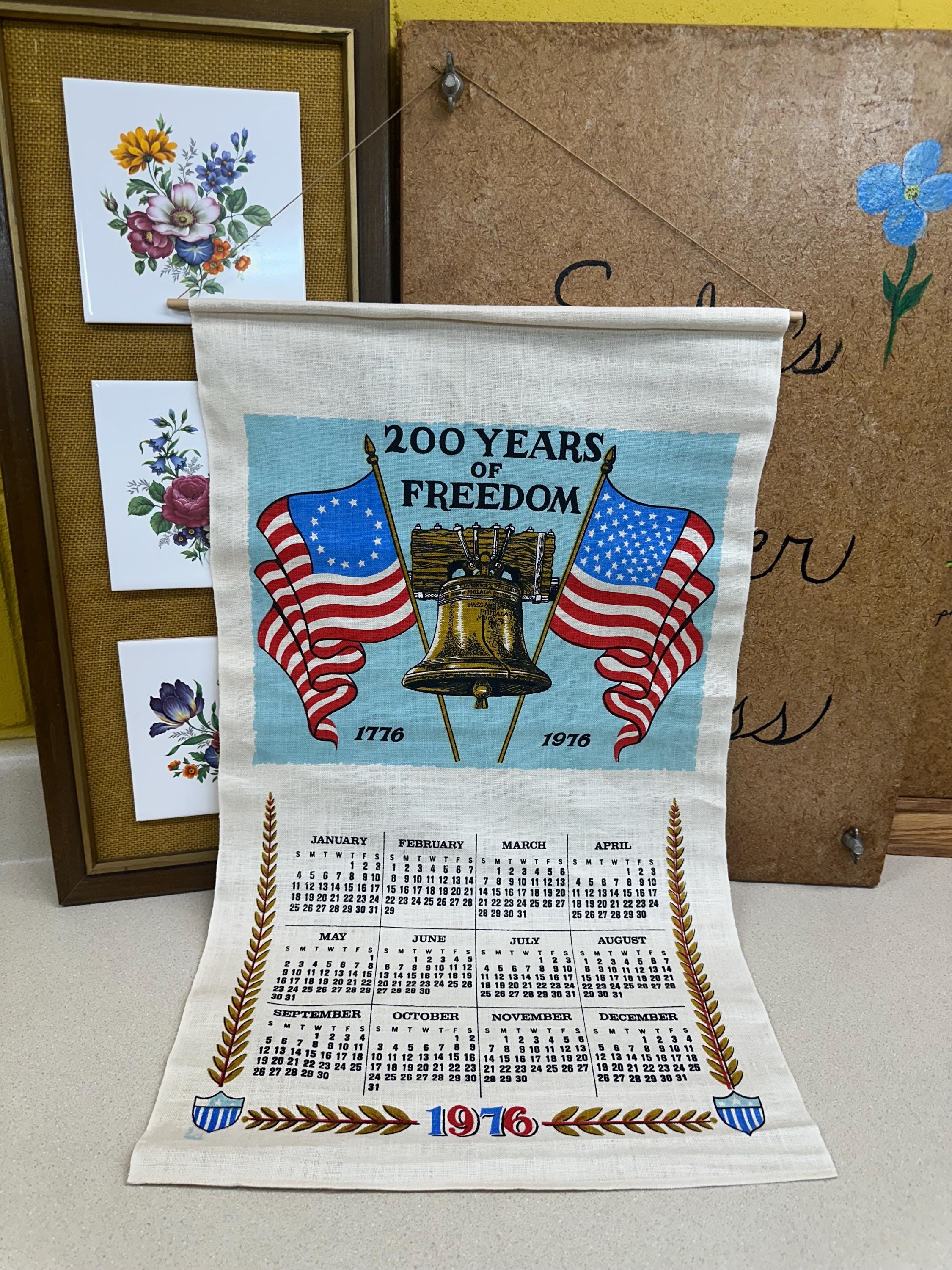 1976 Wall Calendar - Etsy