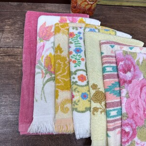 Vintage Hand Towels Bathroom Towels Made in the USA Your Choice - Etsy