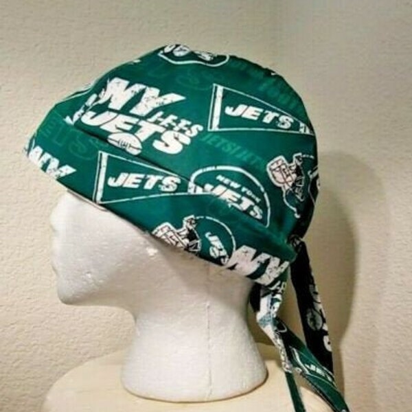 New York Jets Welding Welders Hat Caps Surgeon Doo Rag Skullcap Do Rag Bandana