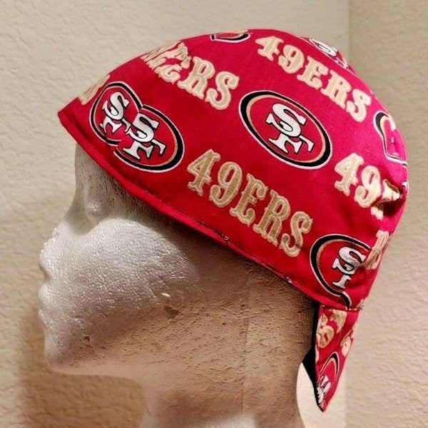 Welding Welders Hat Surgeon Caps San Francisco 49ers print red
