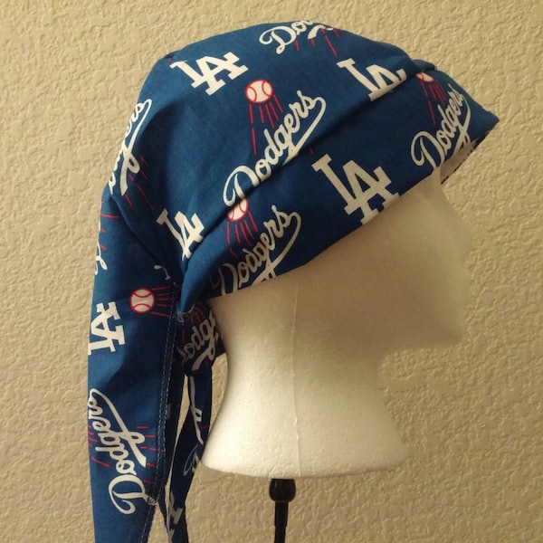 Dodgers Bandana Hat Etsy