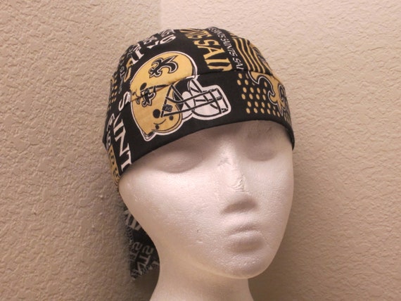 New Orleans Saints Welding Welders Hat Caps Surgeon Doo Rag Skullcap Do Rag Bandana