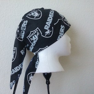 Las Vegas Raiders Welding Welders Hat Caps Surgeon Doo Rag Skullcap Do Rag Bandana