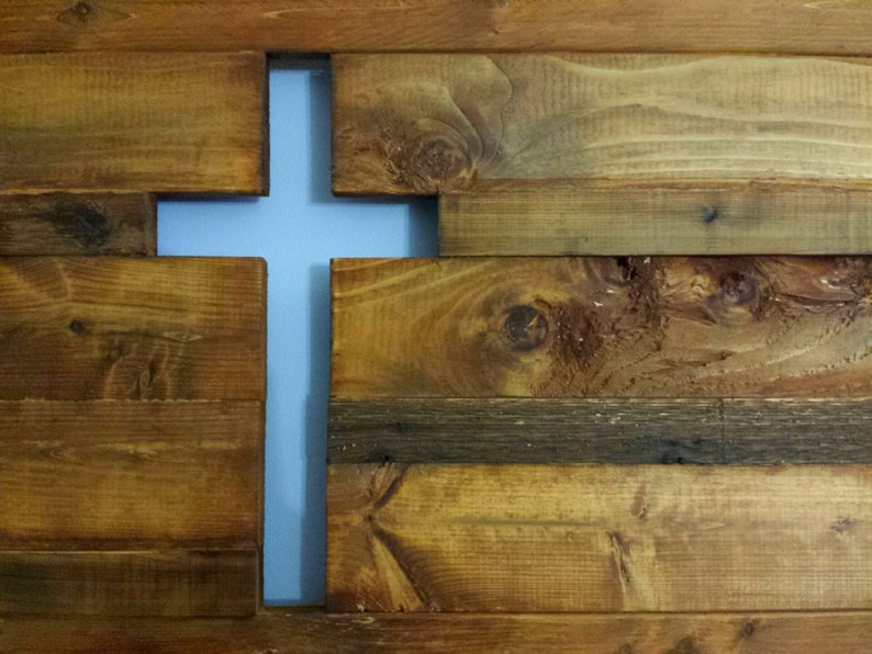 Cross, Rustic Wood Cross, Rustic Cross, Wood Cross, Jesus, Wooden Cross, Wooden Cross Cutout image 3