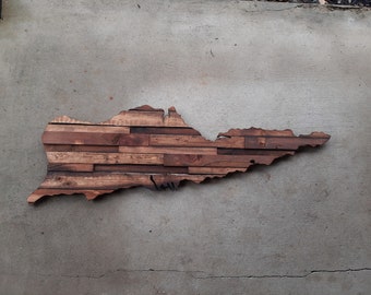 St. Croix Rustic Wood Cut Out, St. Croix Sign, St. Croix Decor, Rustic Home Decor, St. Croix Art