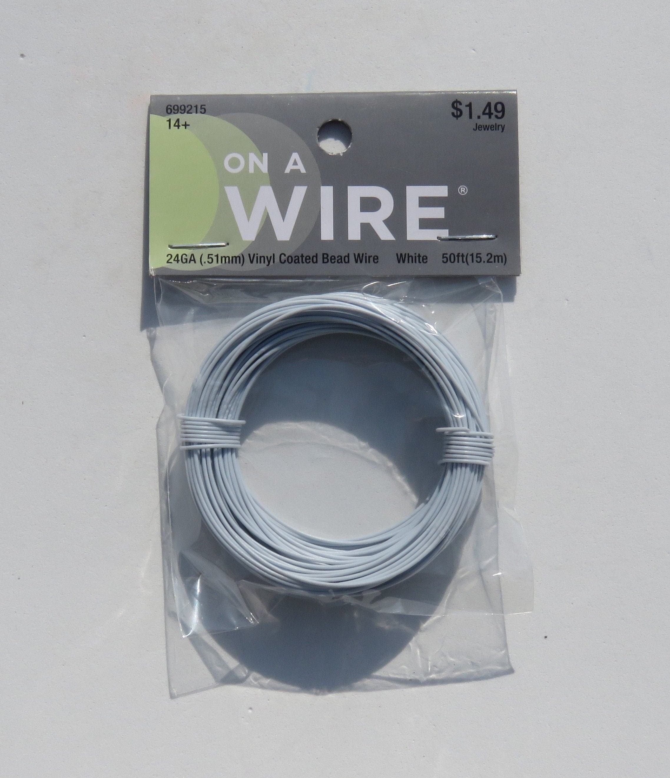 Wholesale BENECREAT 24 Gauge Titanium Wire Round Beading Wire