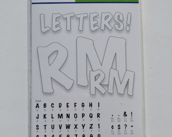 Small and Large White Adhesive Letters 178 Characters