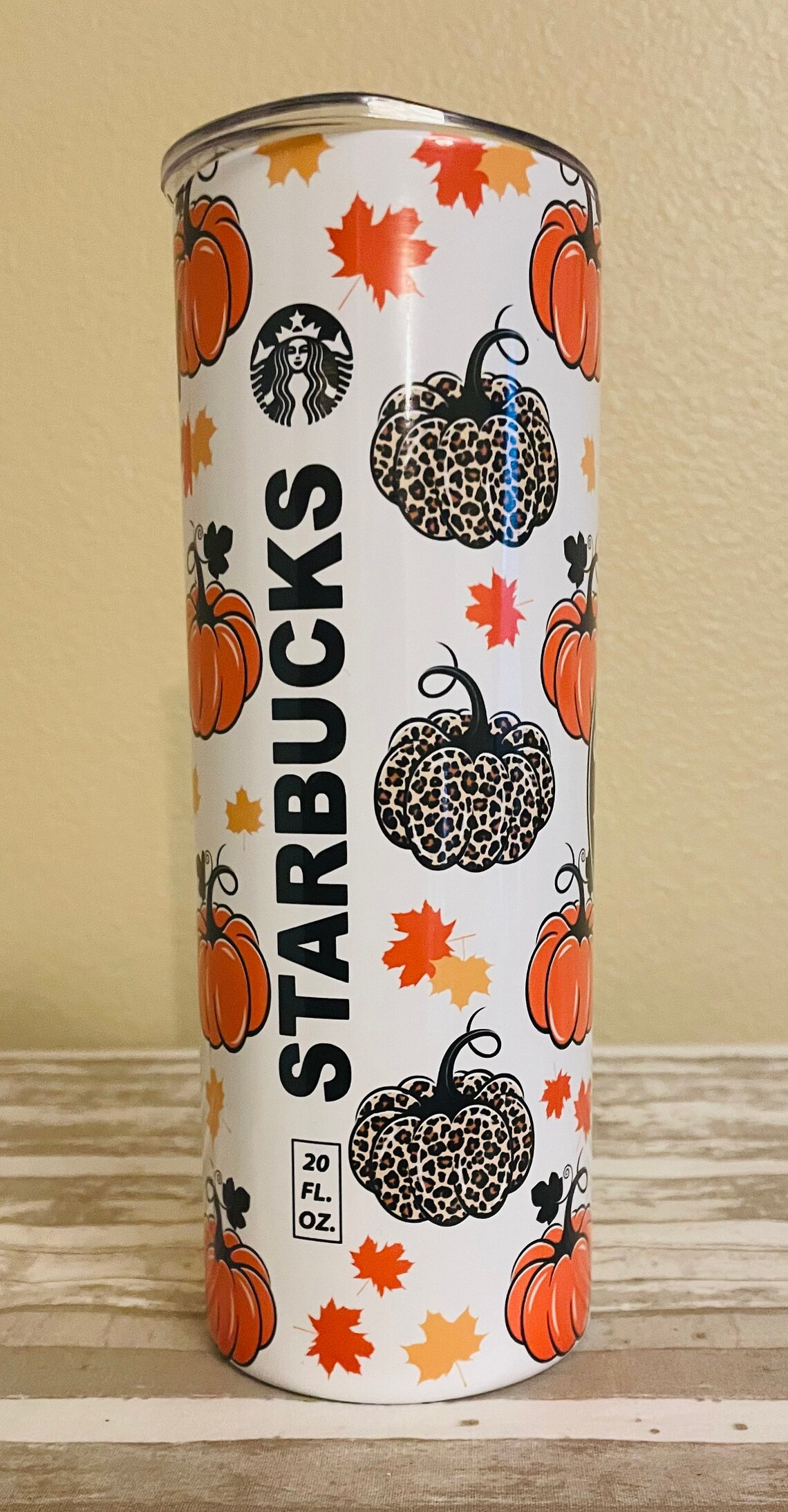 Personalized Starbucks Fall Tumbler Fall Tumbler Pumpkin Etsy