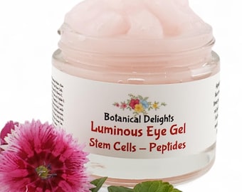 Luminous Peptide Eye Gel - plant stem cells and advanced peptides for beautiful skin