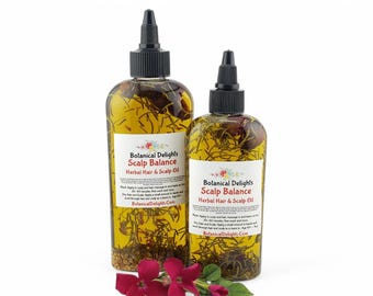 Scalp Balance & Herbal Hair Scalp Oil, Botanical Oil, Moisturizing, DHT