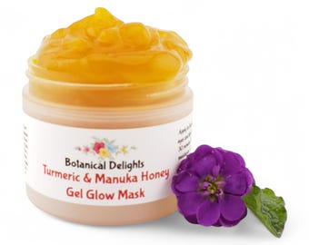 Turmeric & Manuka Honey Gel Mask - A luxurious, clarifying and effective spa experience for bright, beautiful skin