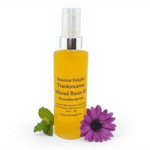 Frankincense Resin Oil with Boswellia Serrata, Lg 2oz Size - skin-loving fatty acids and antioxidants image 5