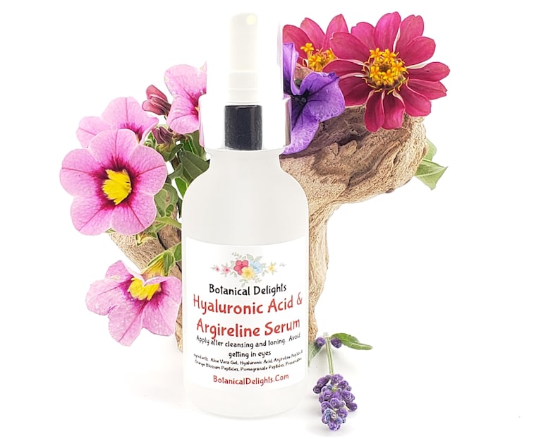 Hyaluronic Peptide Facial Serum – Hydrating, Glowing Skin 1 oz Serum