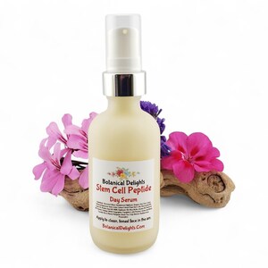 Stem Cell Peptide Day & Night Facial Serum - Double Serum for Short-Term and Long-Term Results image 2
