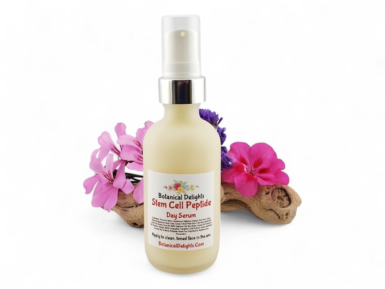 Stem Cell Peptide Day & Night Facial Serum - Double Serum for Short-Term and Long-Term Results image 2