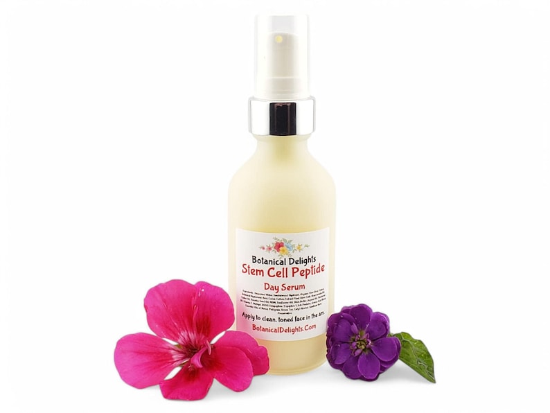 Stem Cell Peptide Day & Night Facial Serum - Double Serum for Short-Term and Long-Term Results image 5