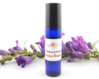 Vagus Essential Oil Roller or Massage Oil, Tone Vagus, Vagus Stimulation with Essential Oils, Wellness Gift for Self Care
