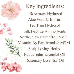 DHT Spray with Reishi Mushroom, Nettle & Saw Palmetto, Healthy Scalp, Follicle Stimulating image 3