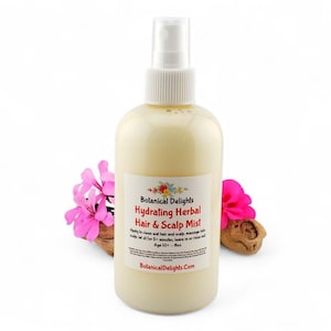 Hydrating Herbal Hair & Scalp Mist - DHT Enemy for Hair Loss