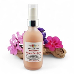 Multivitamin Supreme Facial Serum - A Double Serum Superfood for your Face! Replenishes vital nutrients for a healthy complexion image 10