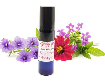 Kids Unease & Anger Essential Oil Roller - This blend has been a lifesaver for so many families!