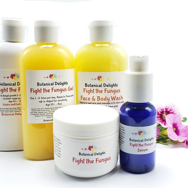 Fight the Fungus Essential Oils, Plant Based Skincare for Haole Rot, Tinea, Ringworm, Toenail Fungus and Yeast Overgrowth