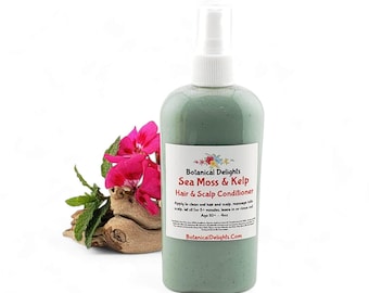 Sea Moss & Kelp Leave In Hair and Scalp Conditioner, Scalp mask