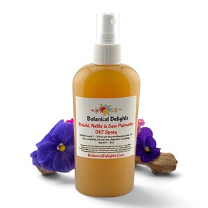 DHT Spray with Reishi Mushroom, Nettle & Saw Palmetto, Healthy Scalp, Follicle Stimulating image 9