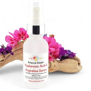 Hyaluronic Peptide Facial Serum – Hydrating, Glowing Skin 2 oz Serum