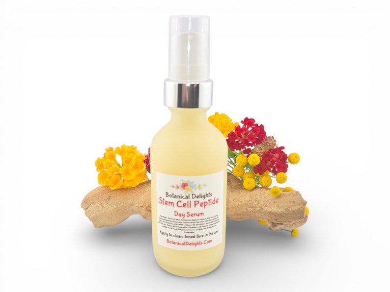 Stem Cell Peptide Day & Night Facial Serum - Double Serum for Short-Term and Long-Term Results image 12