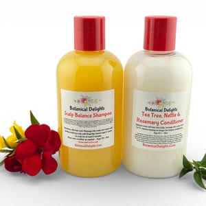 Clarifying Scalp Balance Shampoo & Conditioner, Hard Water Metal Removal, Balance your Scalp for Healthy Hair!
