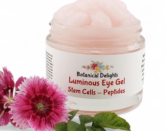 Luminous Peptide Eye Gel - plant stem cells and advanced peptides for beautiful skin